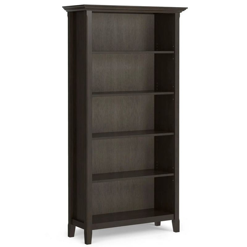 Amherst - 5 Shelf Bookcase, Handcrafted by Unique Piece Furniture