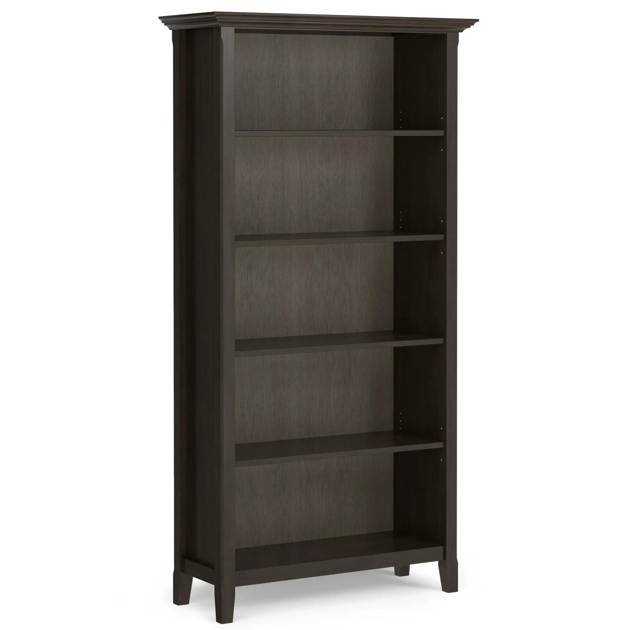 Amherst - 5 Shelf Bookcase, Handcrafted by Unique Piece Furniture