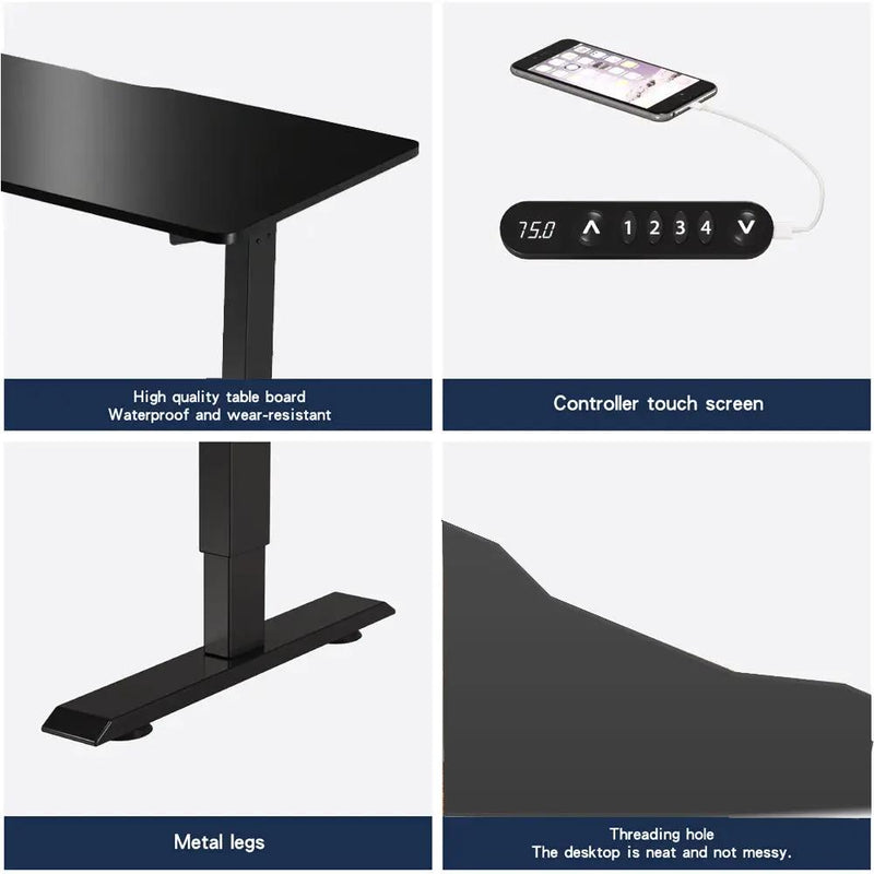 Polaris Electric Standing Desk - 55"×24" by HouseOfZazla