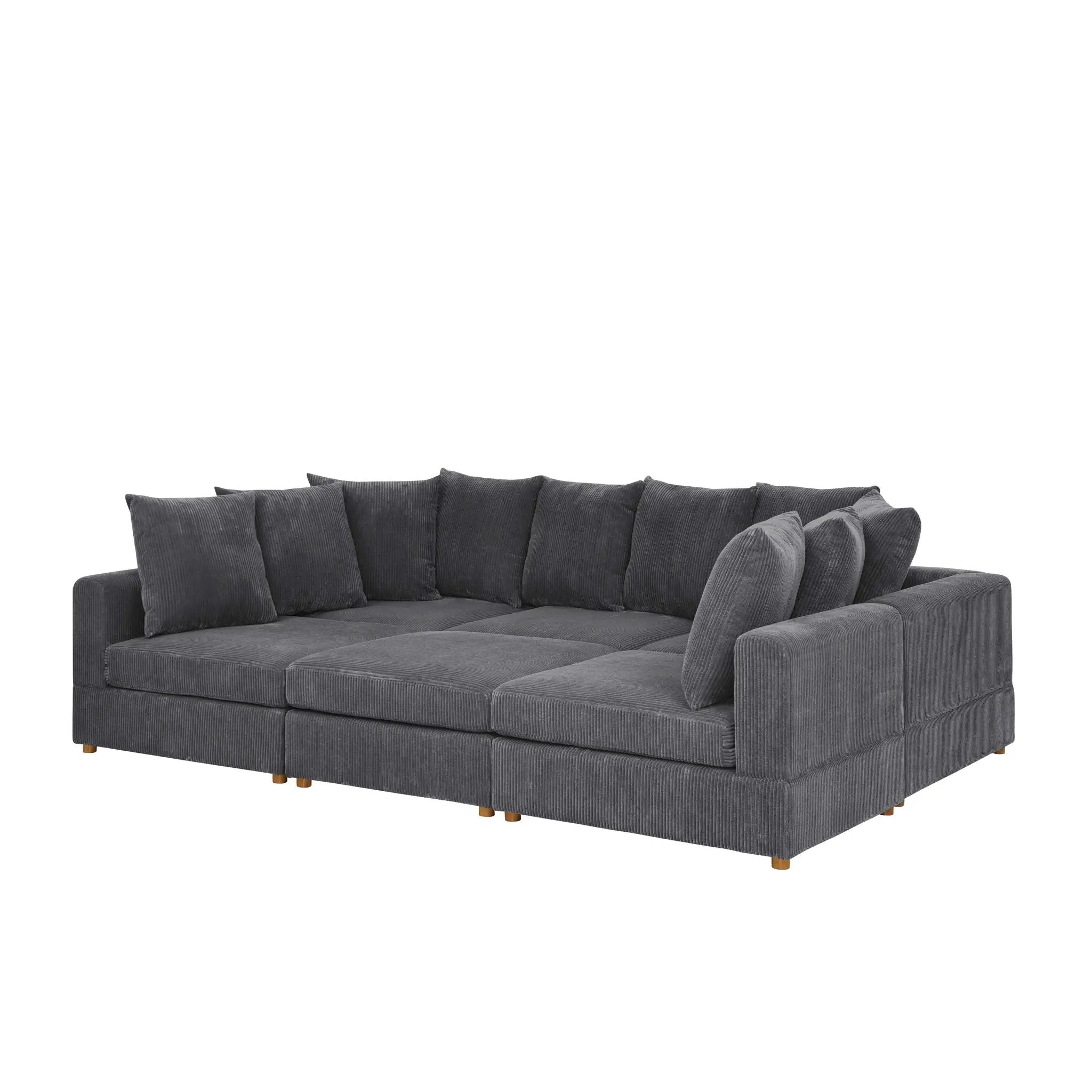 Haven - 6 Piece Modular Sectional by HouseOfZazla