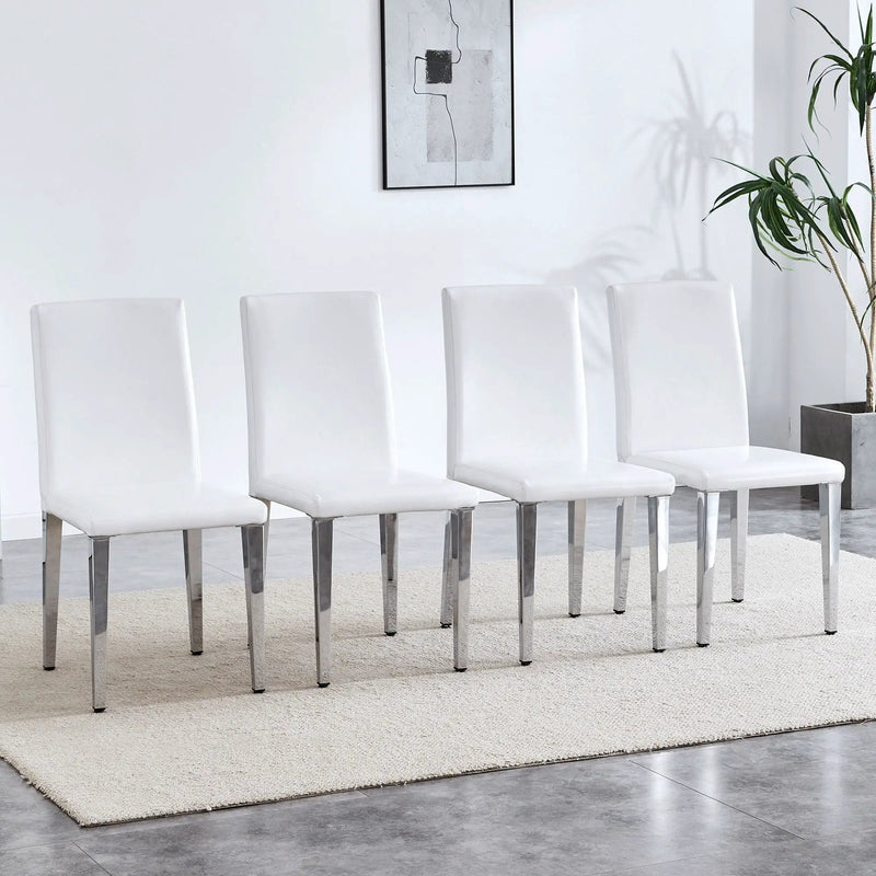 Elegant Upholstered Chairs & Metal Legs by HouseOfZazla