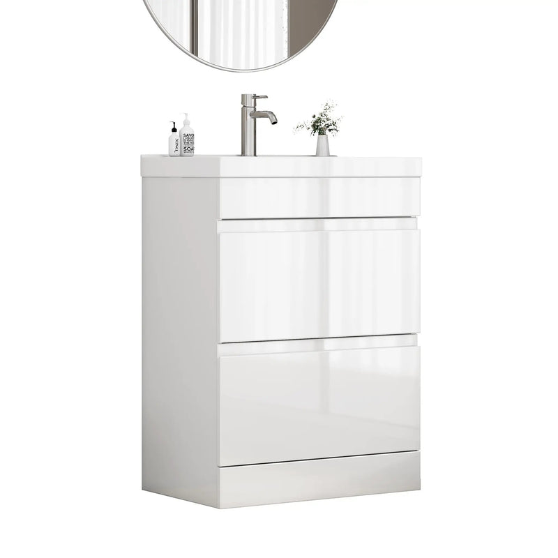 24-inch Bathroom Vanity With Sink Combo by HouseOfZazla