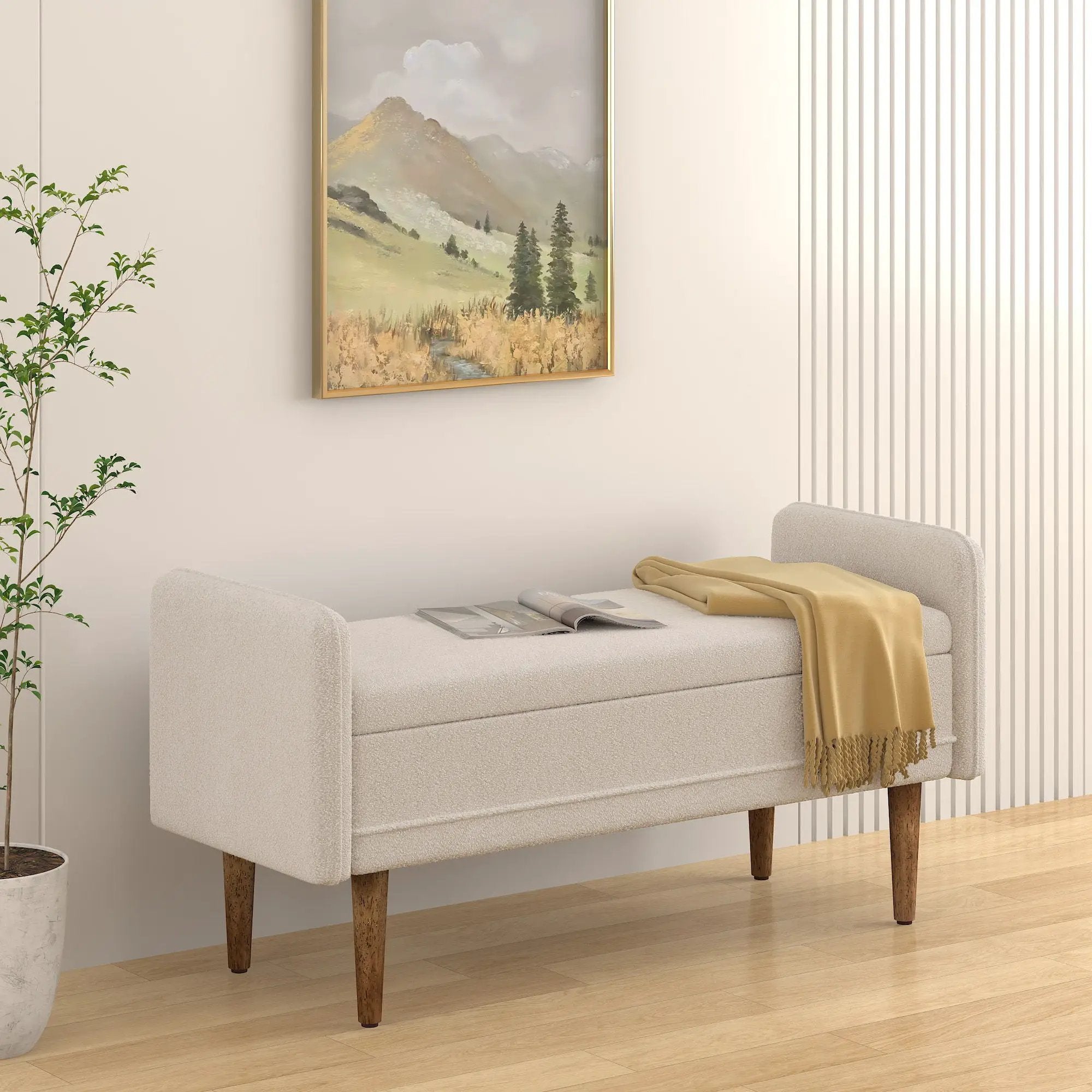 Teddy Storage Stool With Storage Space For Apartments by HouseOfZazla
