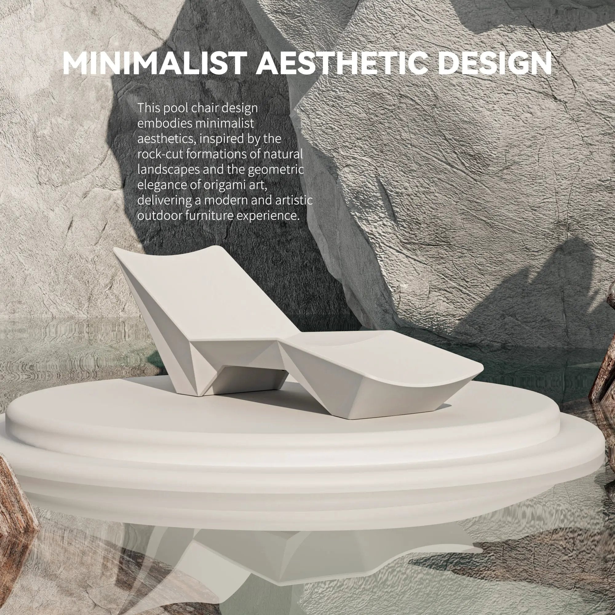 Quick Assembly S-Shaped Pool Lounger by HouseOfZazla