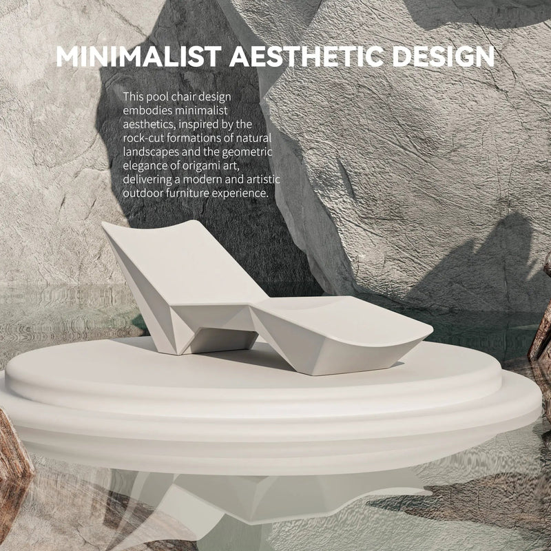 Quick Assembly S-Shaped Pool Lounger by HouseOfZazla