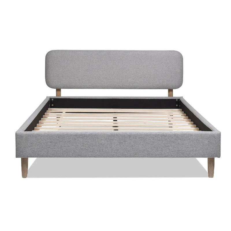 Diego - Low Upholstered Platform Bed by Unique Piece Furniture