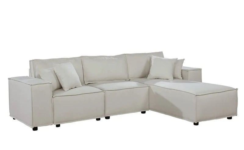 Harvey - Sofa With Reversible Chaise by HouseOfZazla
