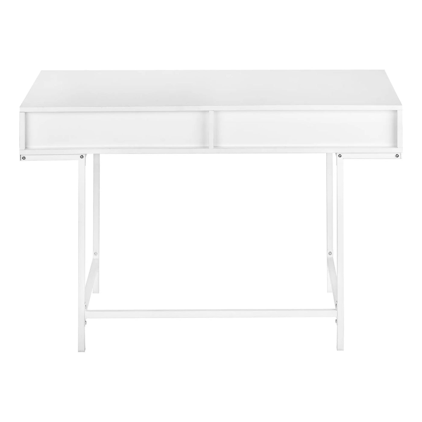Computer Desk For Home Office, Storage Drawers, Marble Look Contemporary & Modern by Unique Piece Furniture