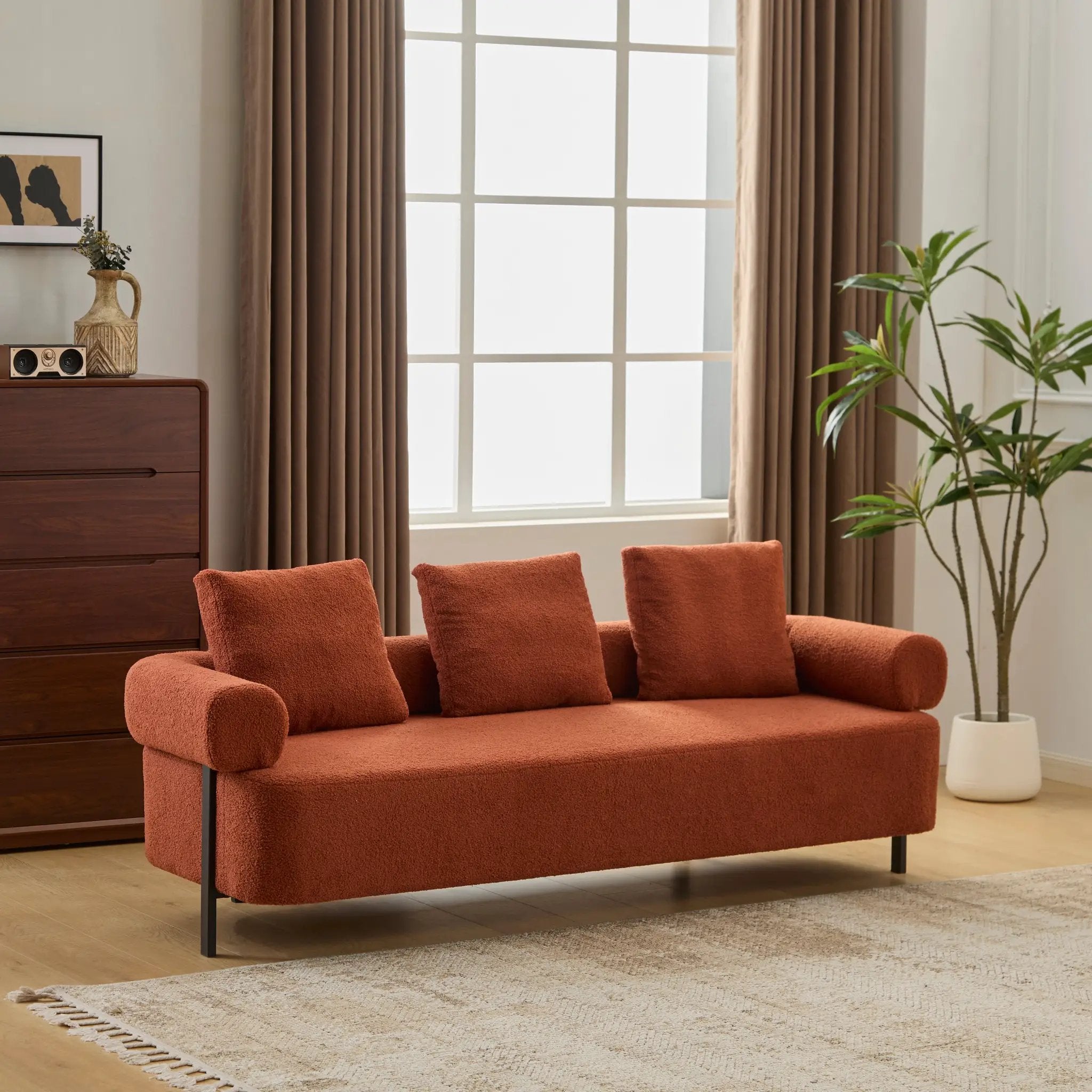 78" Modern 3-Seater Sofa by HouseOfZazla