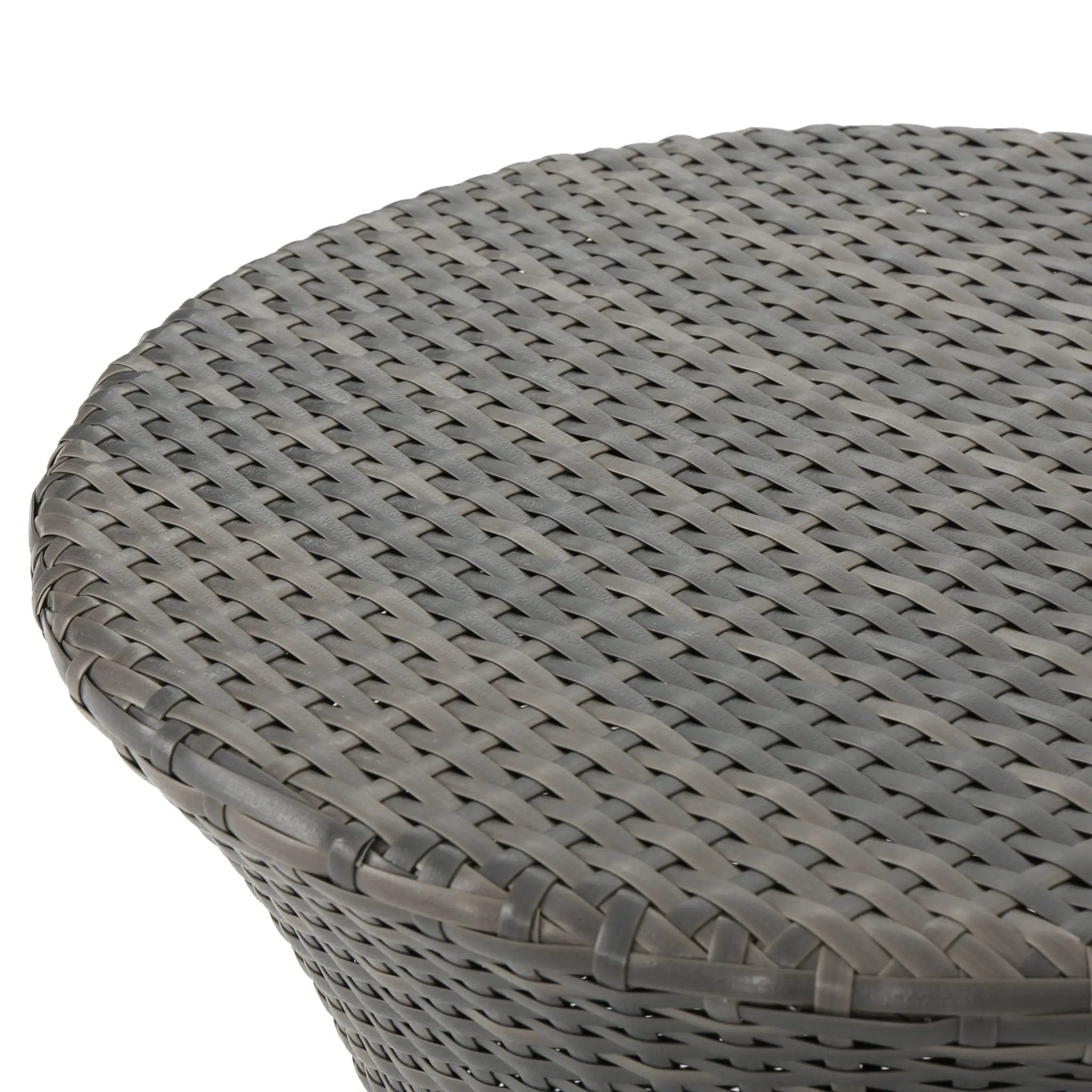 Thrive - Hourglass Rattan Table With No Glass Top by HouseOfZazla