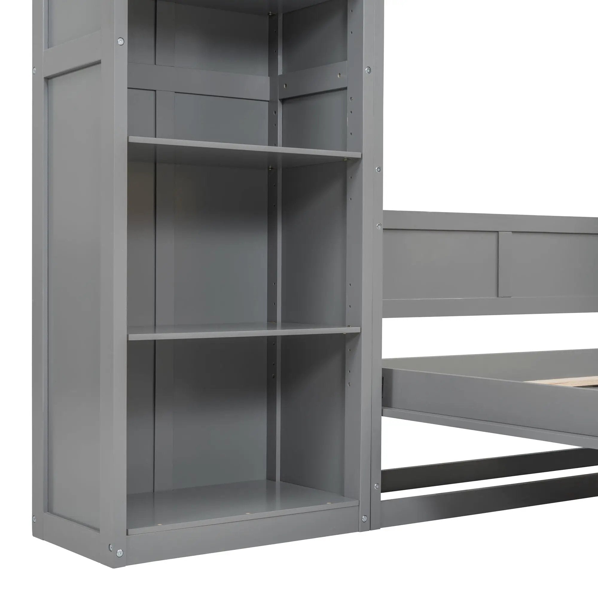 Murphy Wall Bed With Shelves by HouseOfZazla
