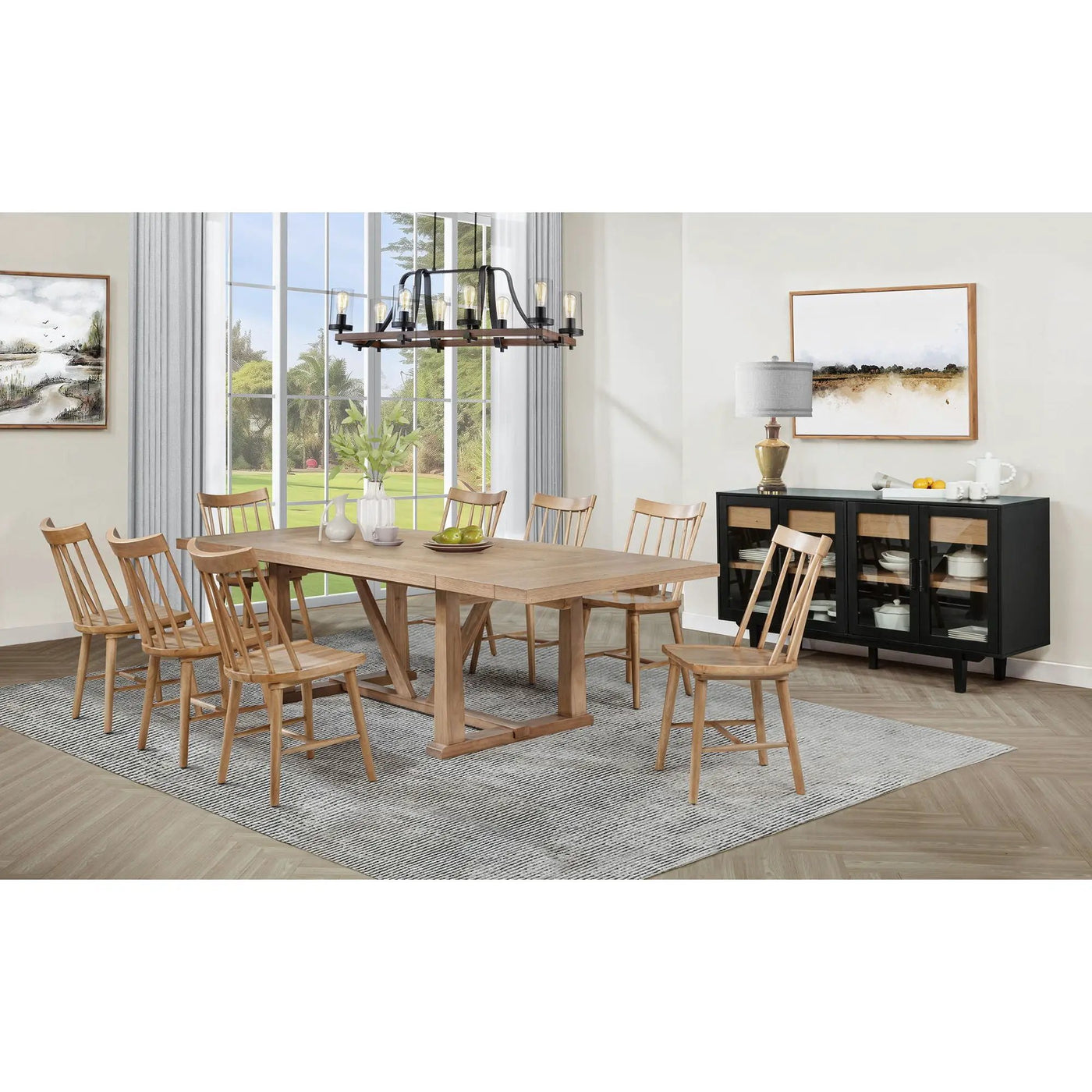Carlos - Windsor Style Dining Side Chair (Set of 2) by HouseOfZazla