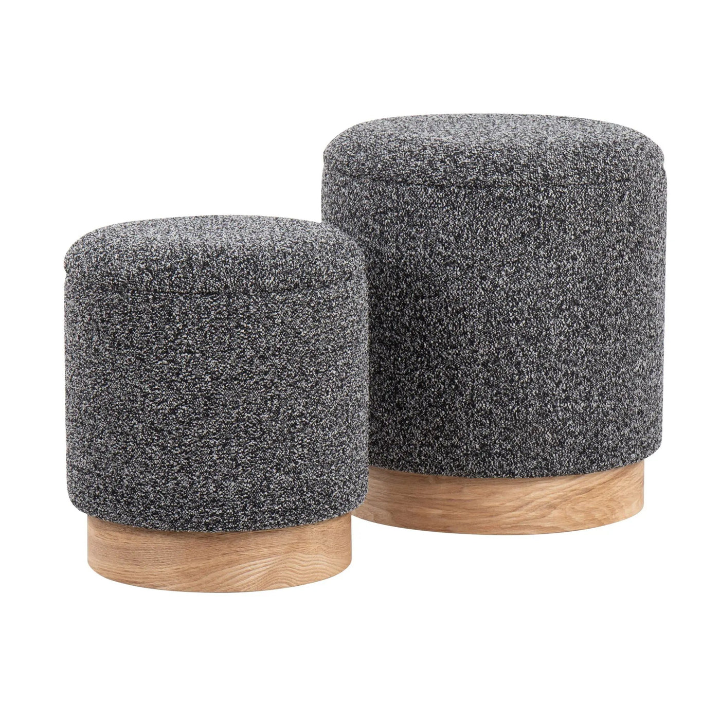 Marla - Contemporary, Nesting Ottoman Set by HouseOfZazla