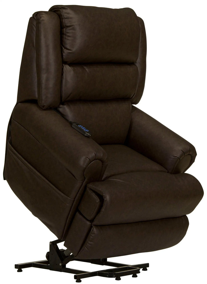 Muncy - Power Lift Chaise Recliner With Dual Motor & Zero Gravity - Walnut by Unique Piece Furniture
