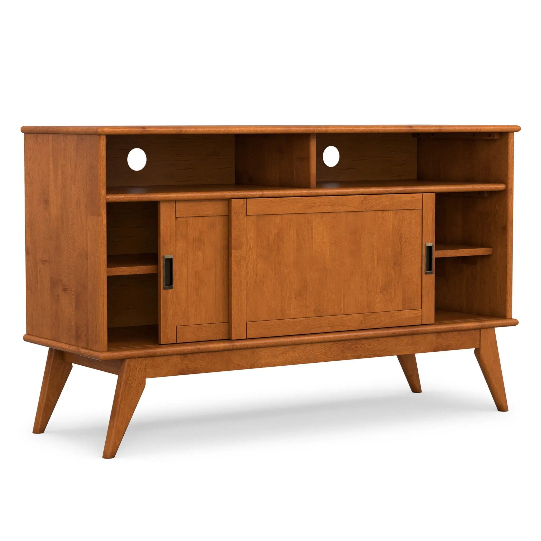 Draper - Handcrafted Mid Century Low TV Media Stand by Unique Piece Furniture