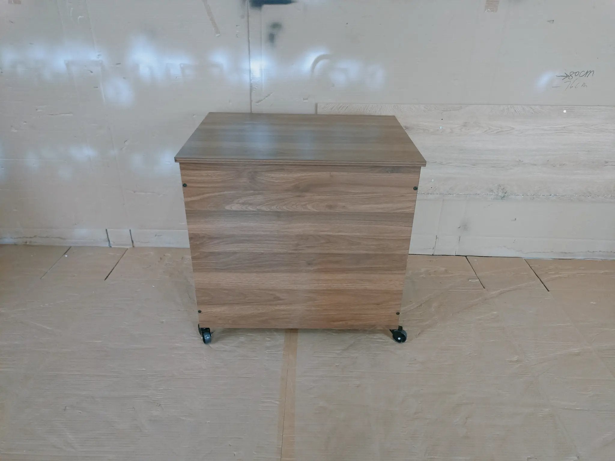 27.2" Dog Crate Furniture with Wheels for Small Dogs by HouseOfZazla