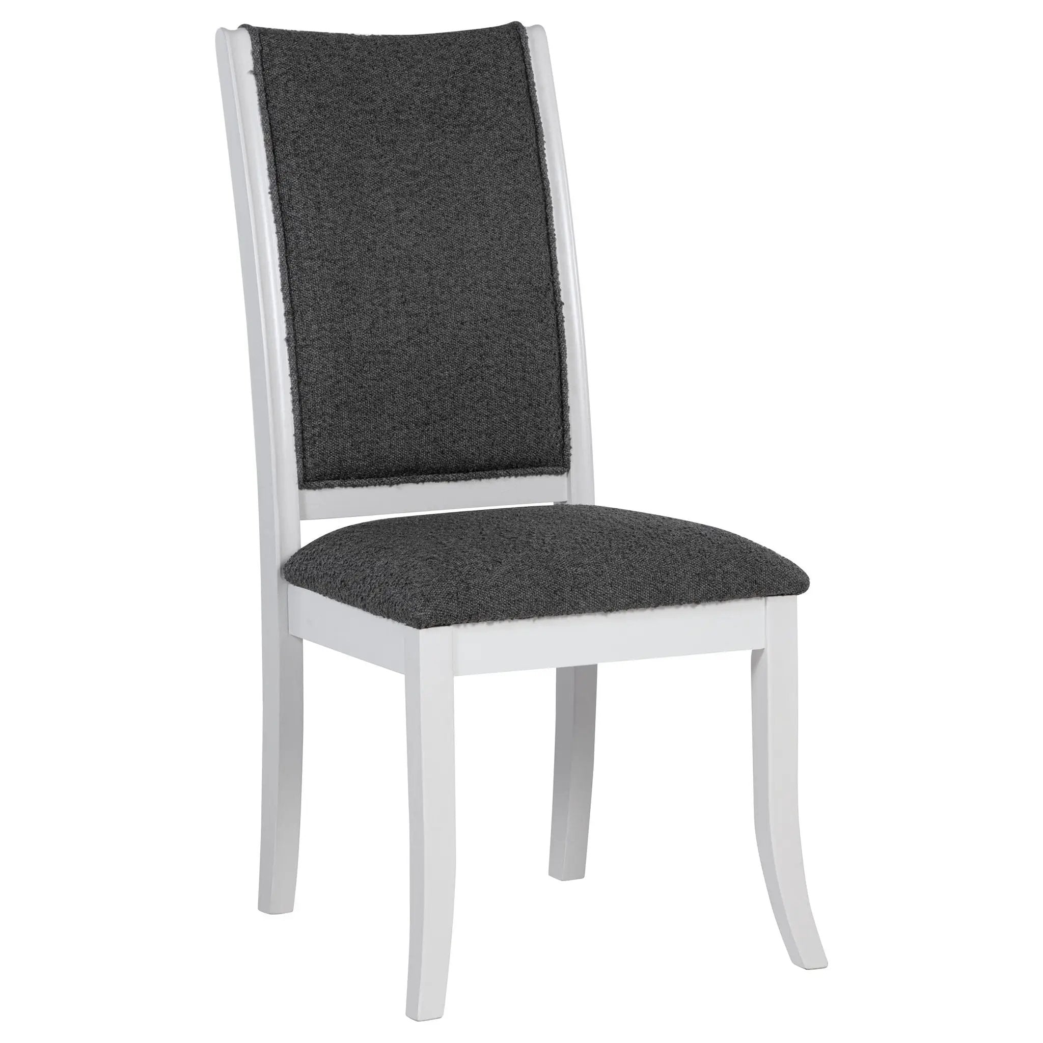 Judd 5-piece 54-inch Round Wood Dining Table Set Pearl White by Unique Piece Furniture