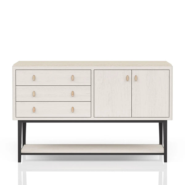 Server With Base - White