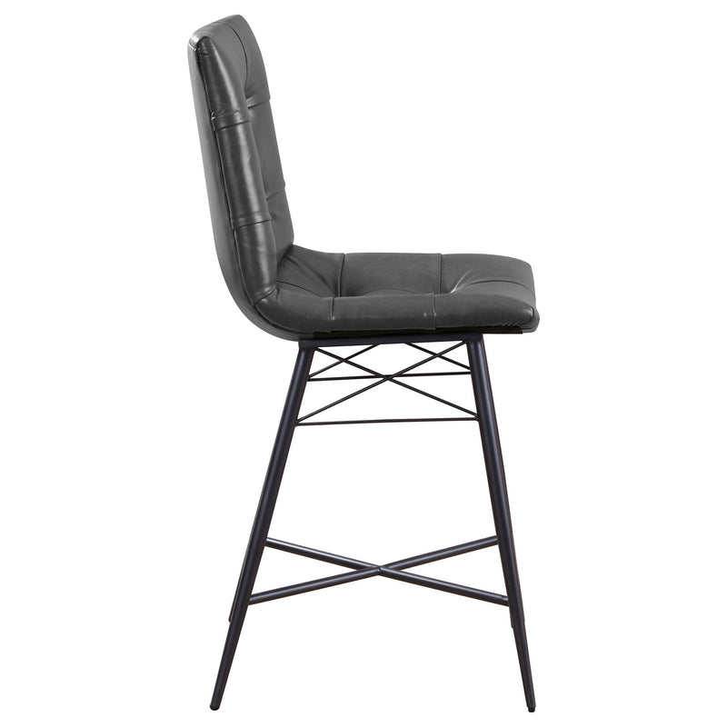 Counter Height Stools & Padded Seat (Set of 2)