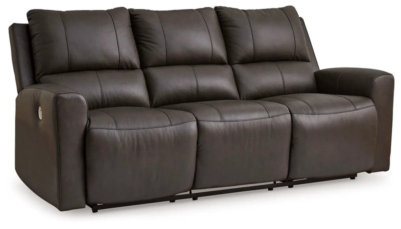 Boxmere - Reclining Power Sofa - Storm by Unique Piece Furniture