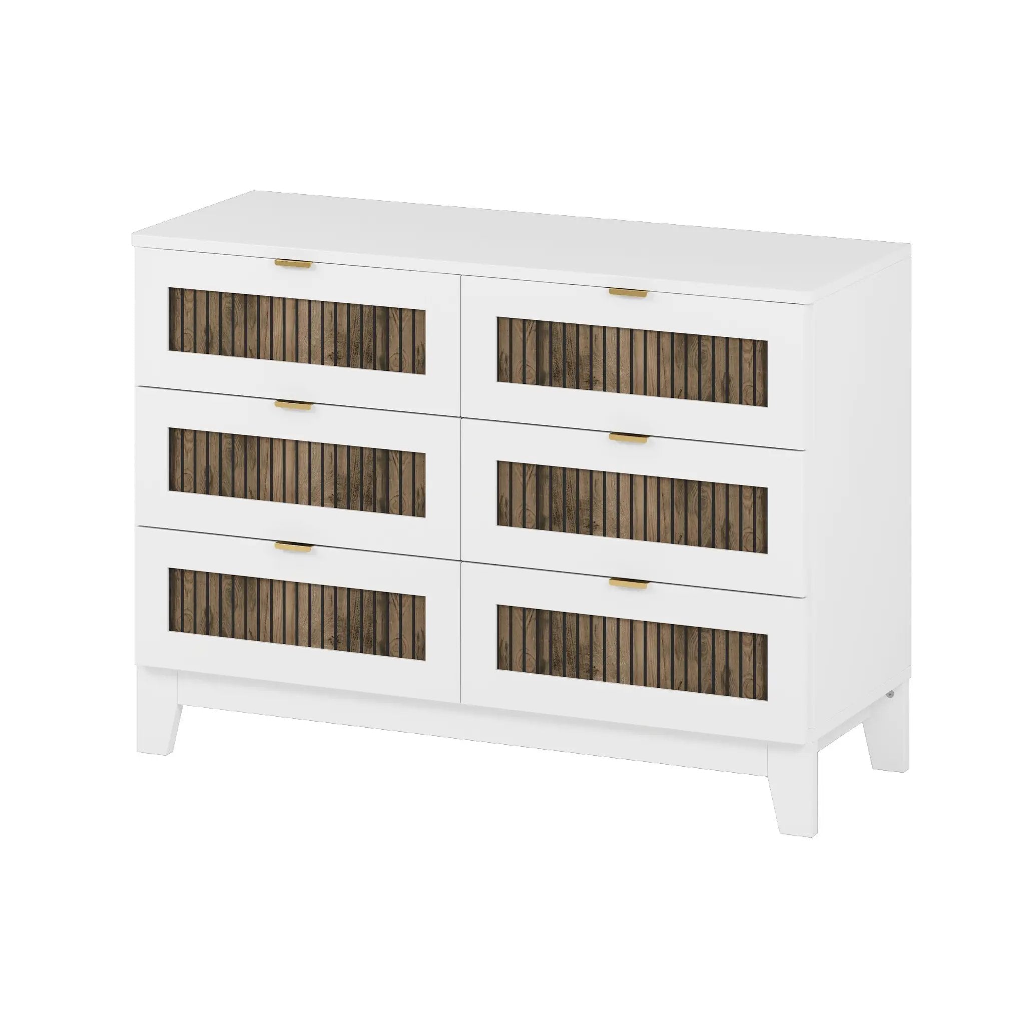 4-Pieces Bedroom Sets, Queen Size Farmhouse Platform Bed with Storage by HouseOfZazla