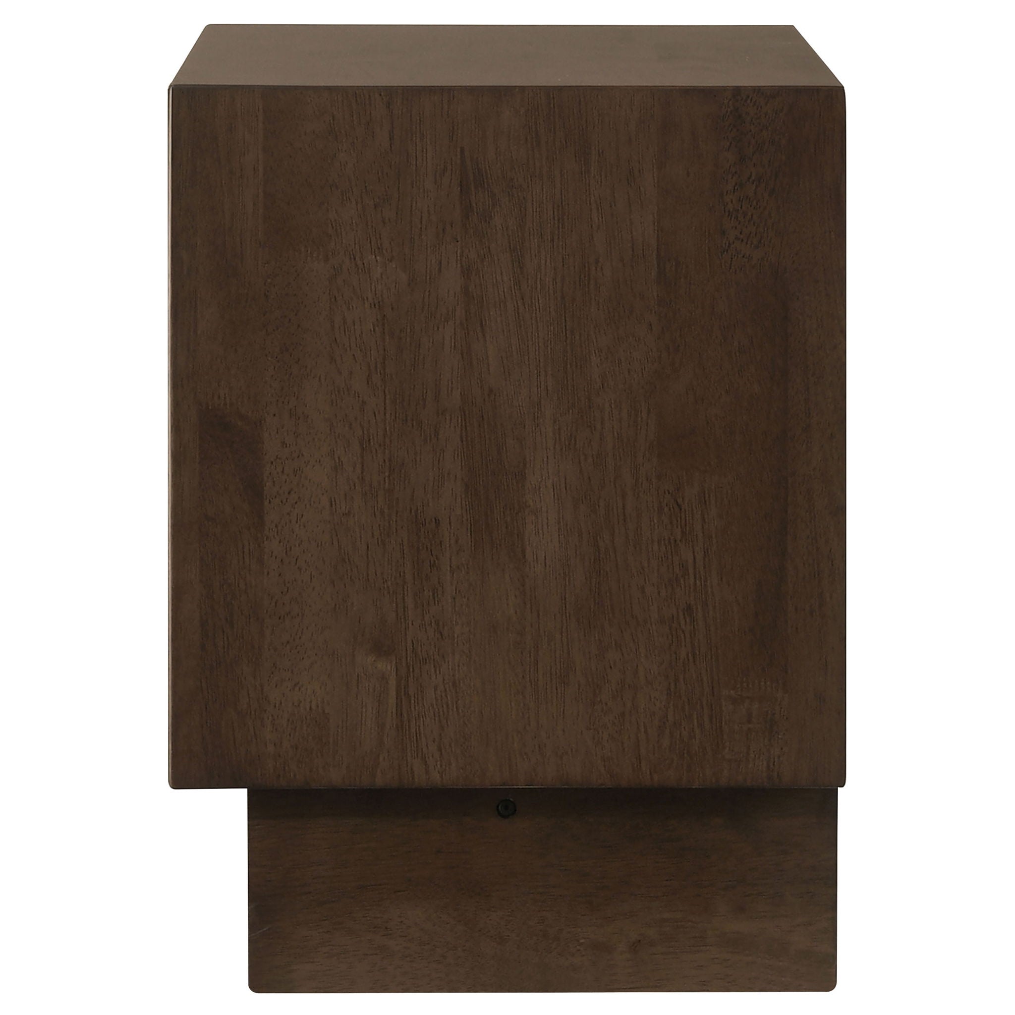 Hemlock - 2 Drawer Nightstand Bedside Table - Brown by HouseOfZazla