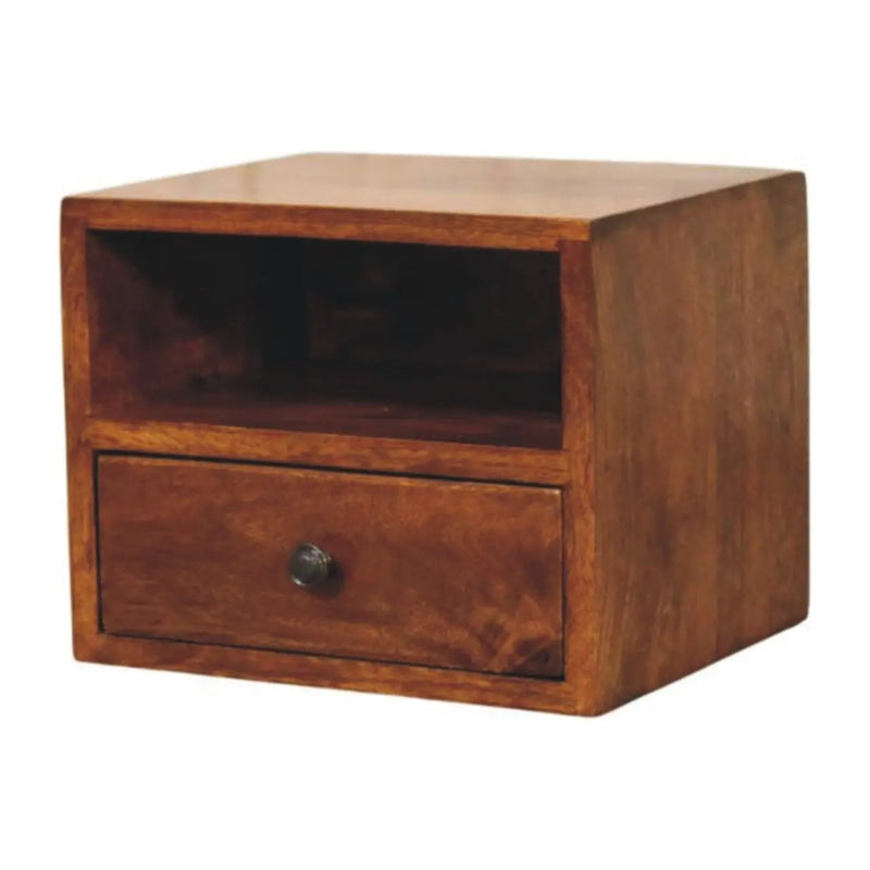 Solis - 1 Drawer Wall Mounted Nightstand by HouseOfZazla