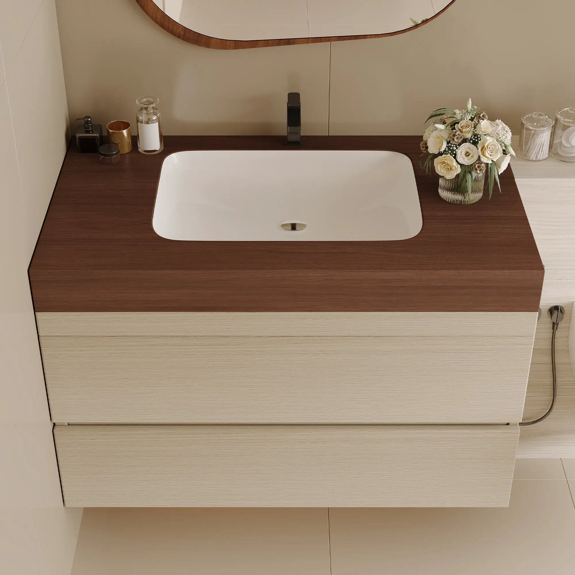 29.9" Modern Floating Bathroom Vanity by HouseOfZazla