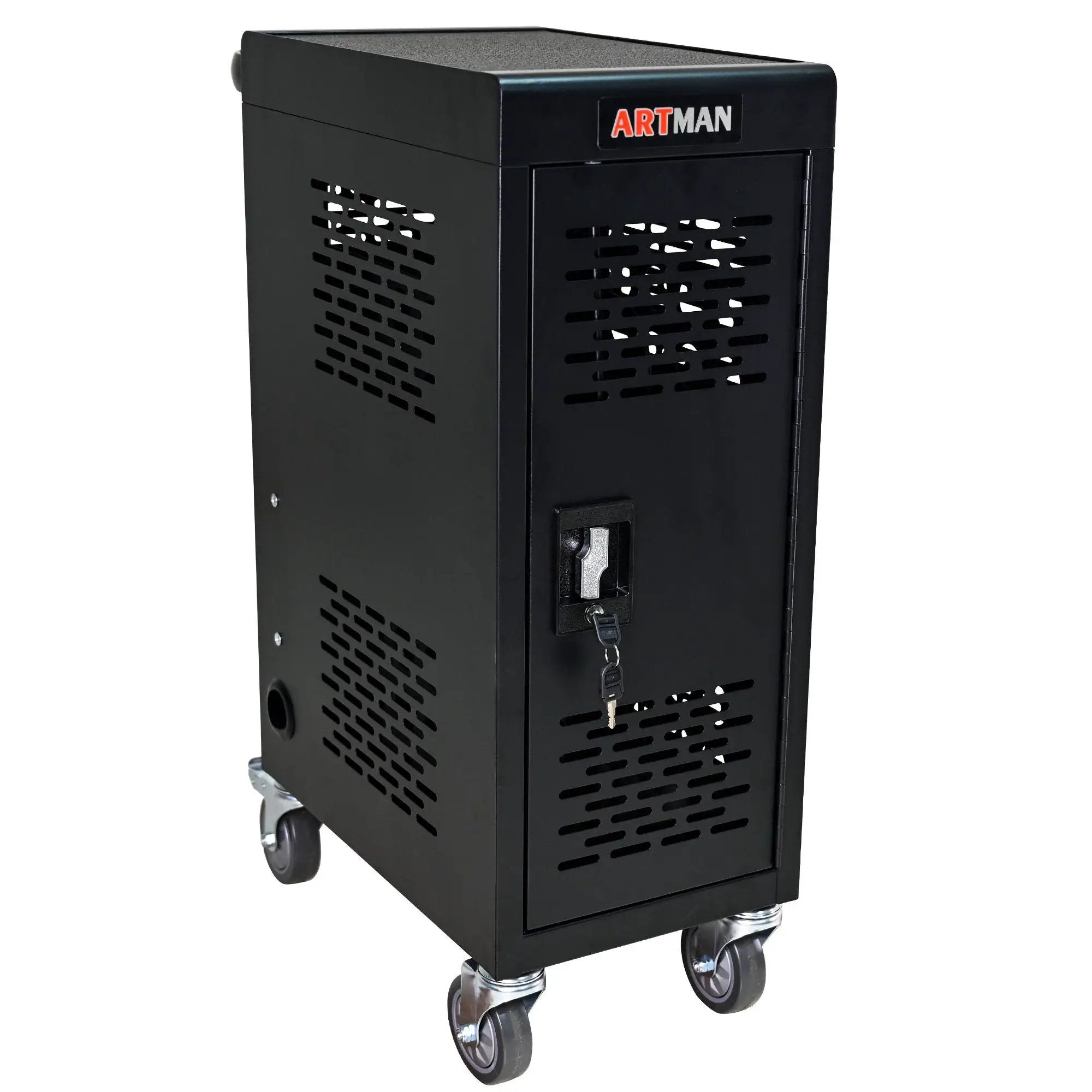 16 Bay Mobile School Charging Cart Station for Chromebook, Tablet and Laptop by HouseOfZazla