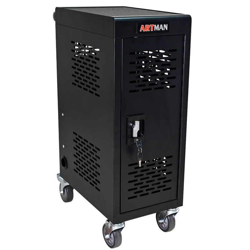 16 Bay Mobile School Charging Cart Station For book, Tablet And Laptop Computer With Power Strip Included by HouseOfZazla
