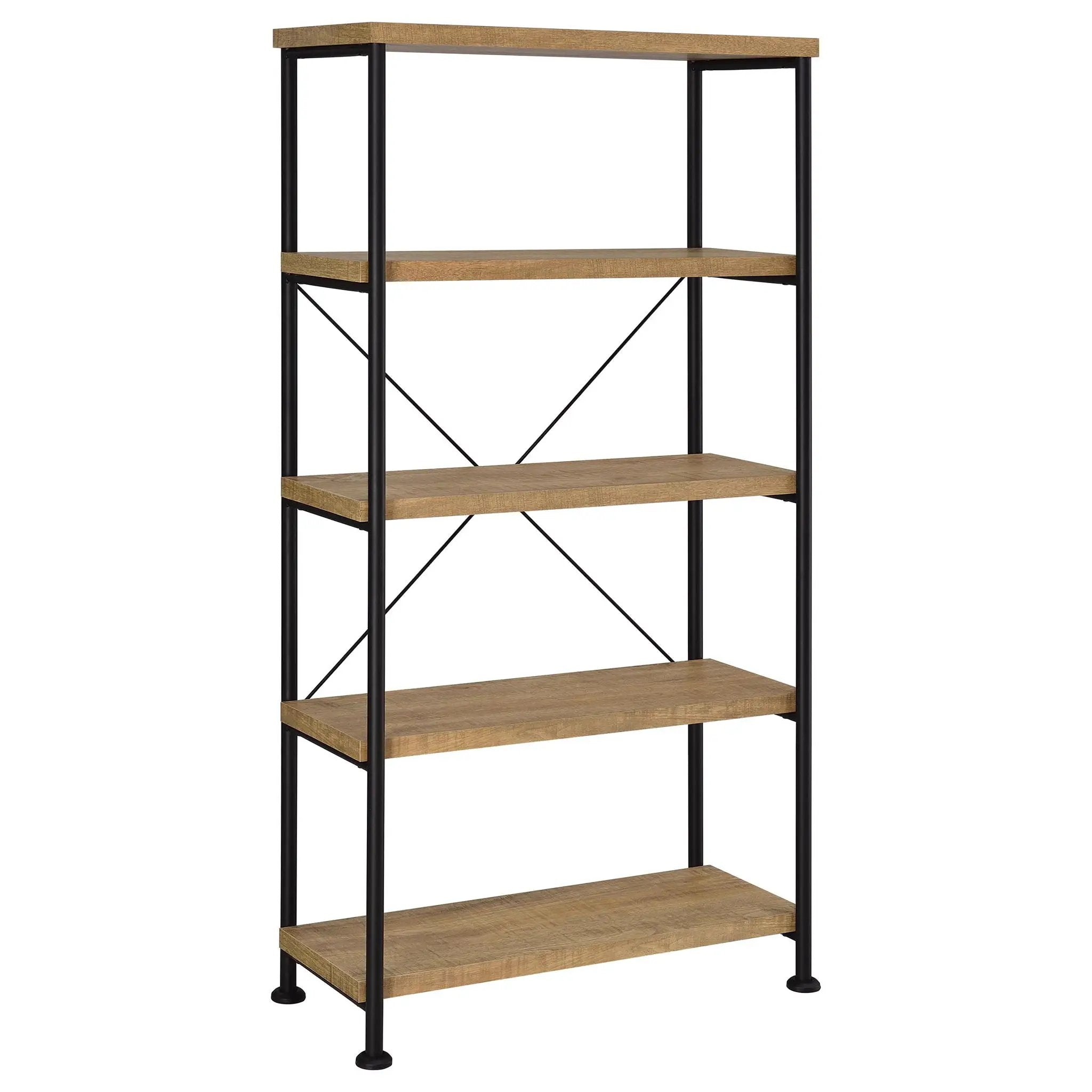 Analiese 63-inch 4-shelf Bookshelf Mango by Unique Piece Furniture
