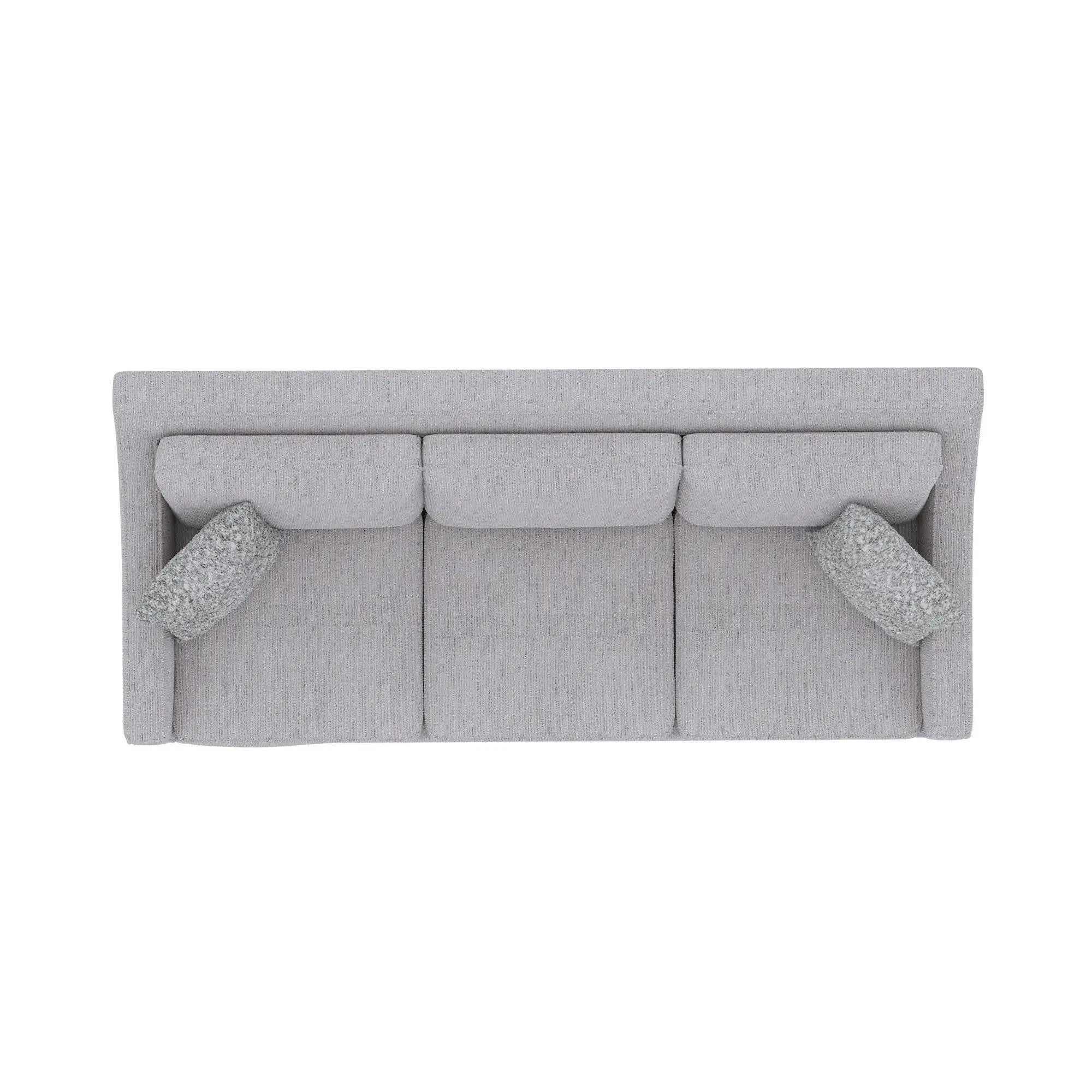 Sofa With Casual Accent - Gray by HouseOfZazla