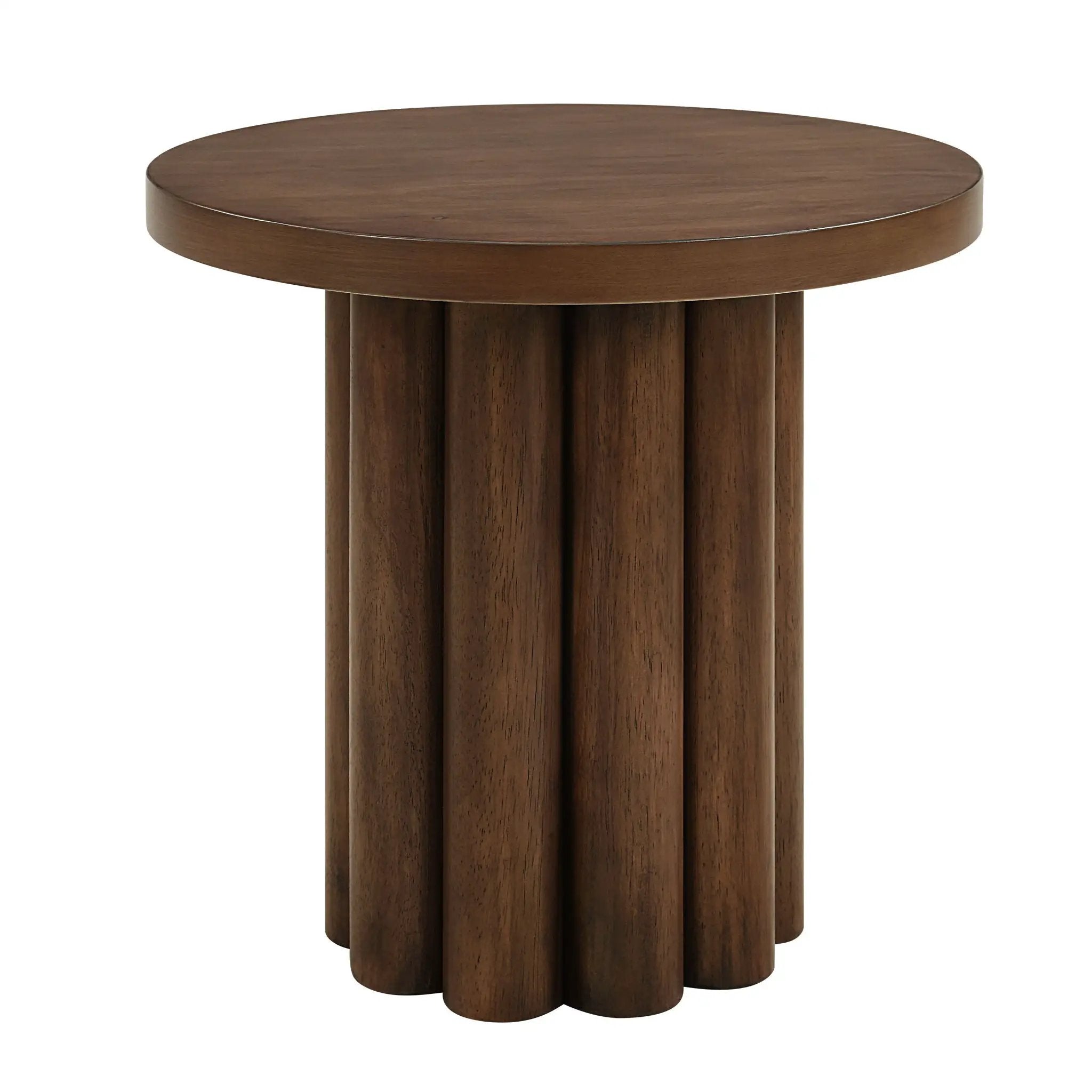 Loanna - Wooden Color End Table - Brown by Unique Piece Furniture