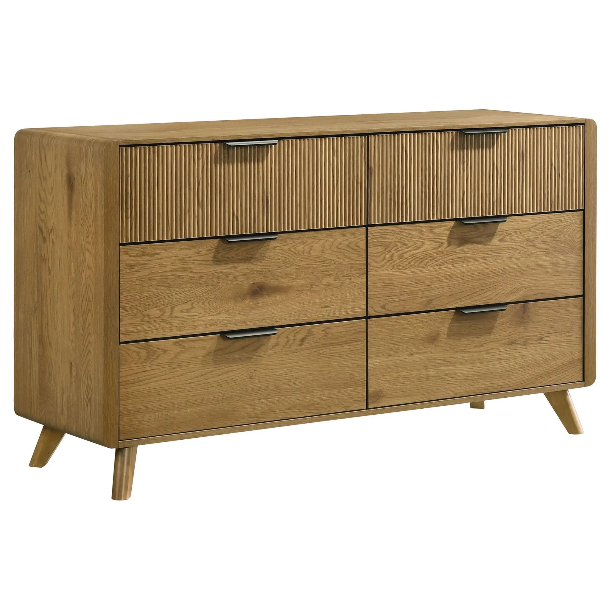 Bennett 4-piece California King Bedroom Set Light Oak by Unique Piece Furniture