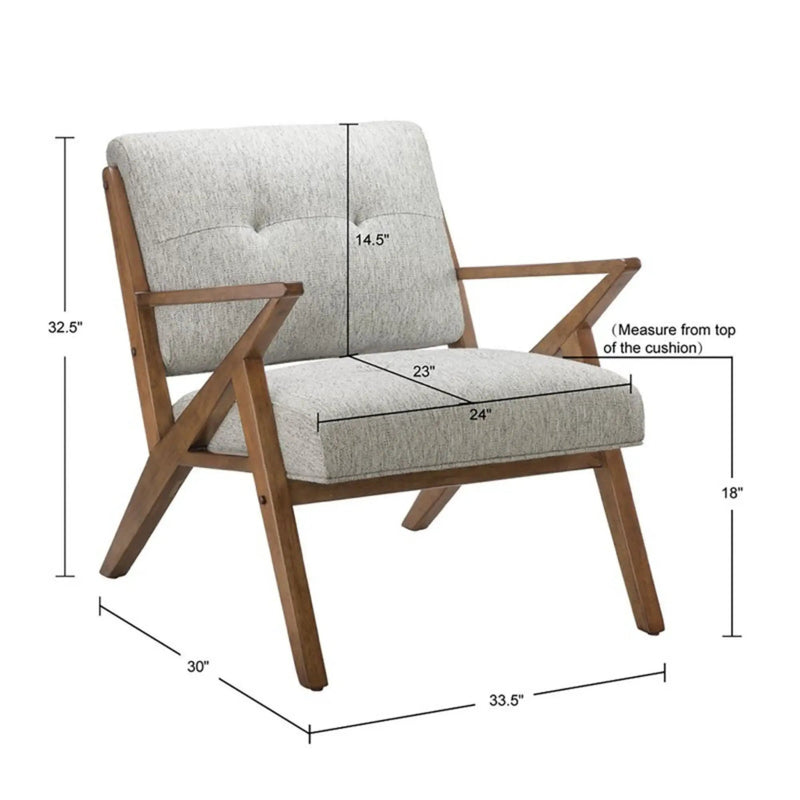 Rocket - Lounge Chair - Light Gray by Unique Piece Furniture