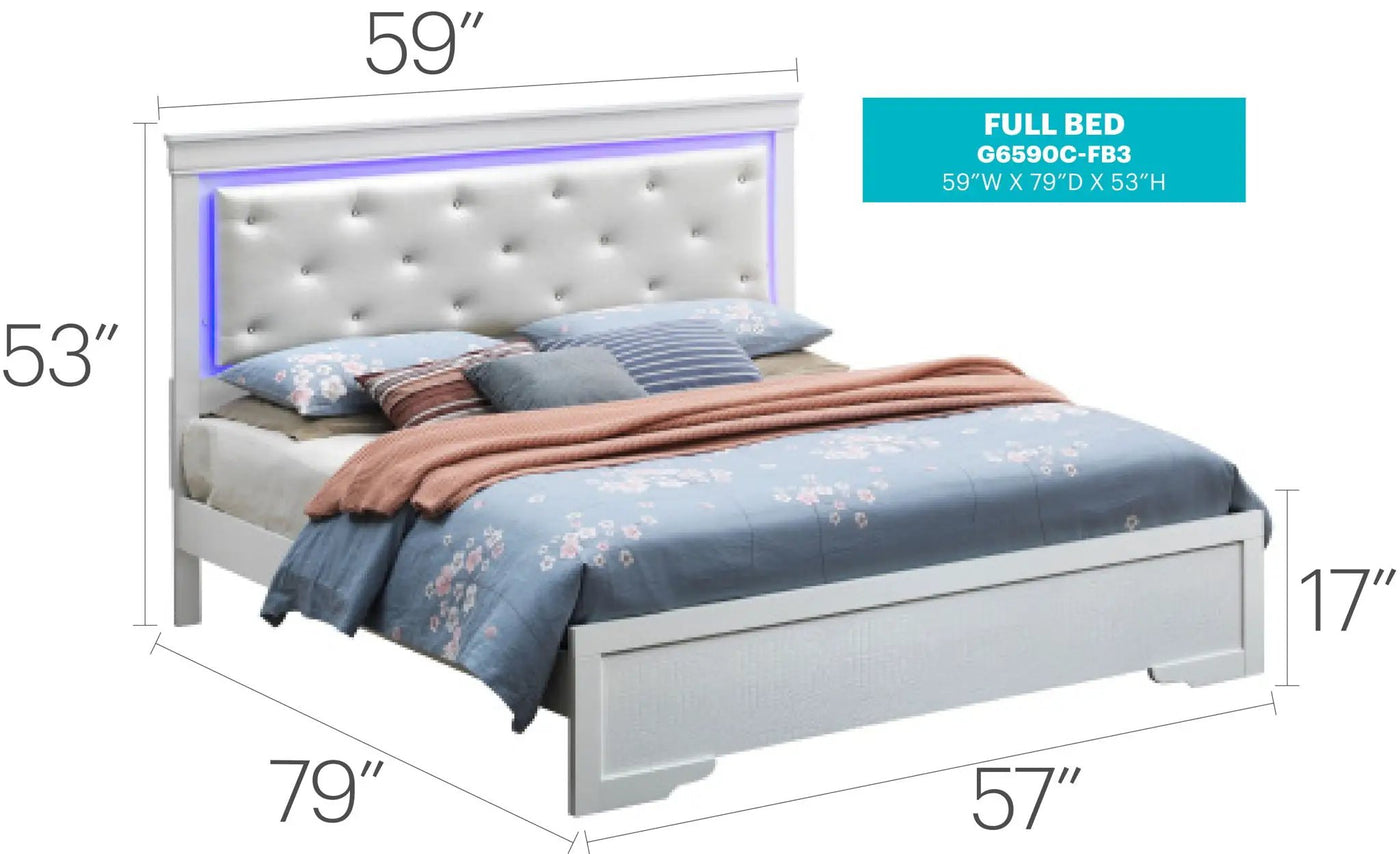 LED Elegant Bed by HouseOfZazla