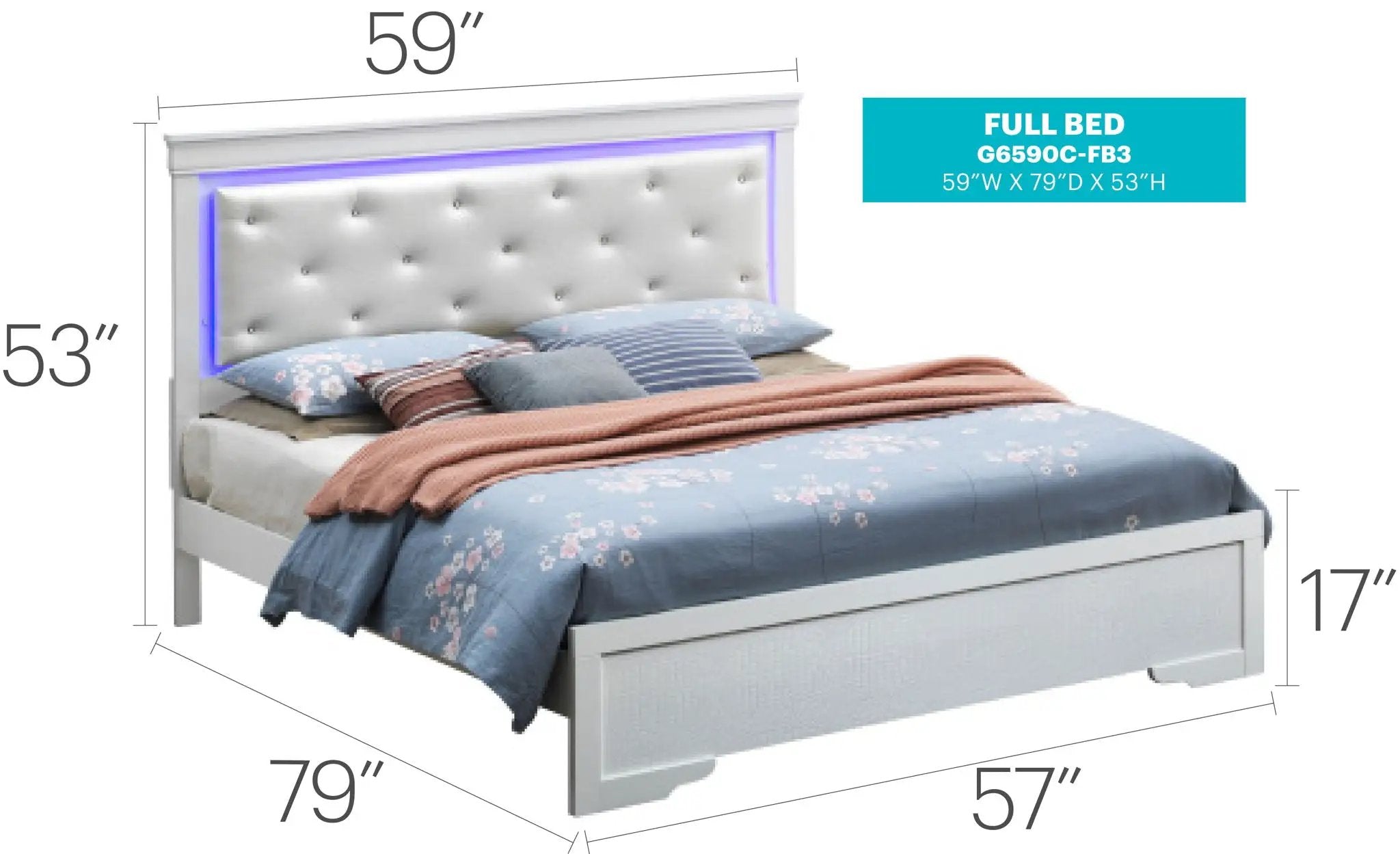 LED Elegant Bed by HouseOfZazla