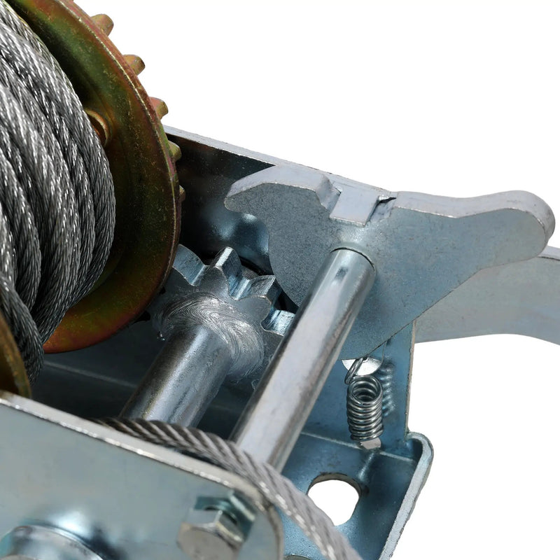 600LBS Hand Winch with 26FT Steel Cable by HouseOfZazla