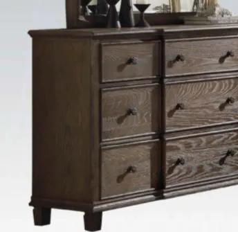 Baudouin - Weathered Dresser - Oak by Unique Piece Furniture