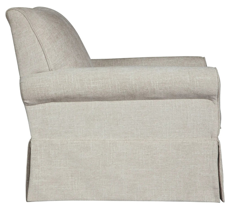 Searcy - Swivel Glider Accent Chair - Quartz by Unique Piece Furniture
