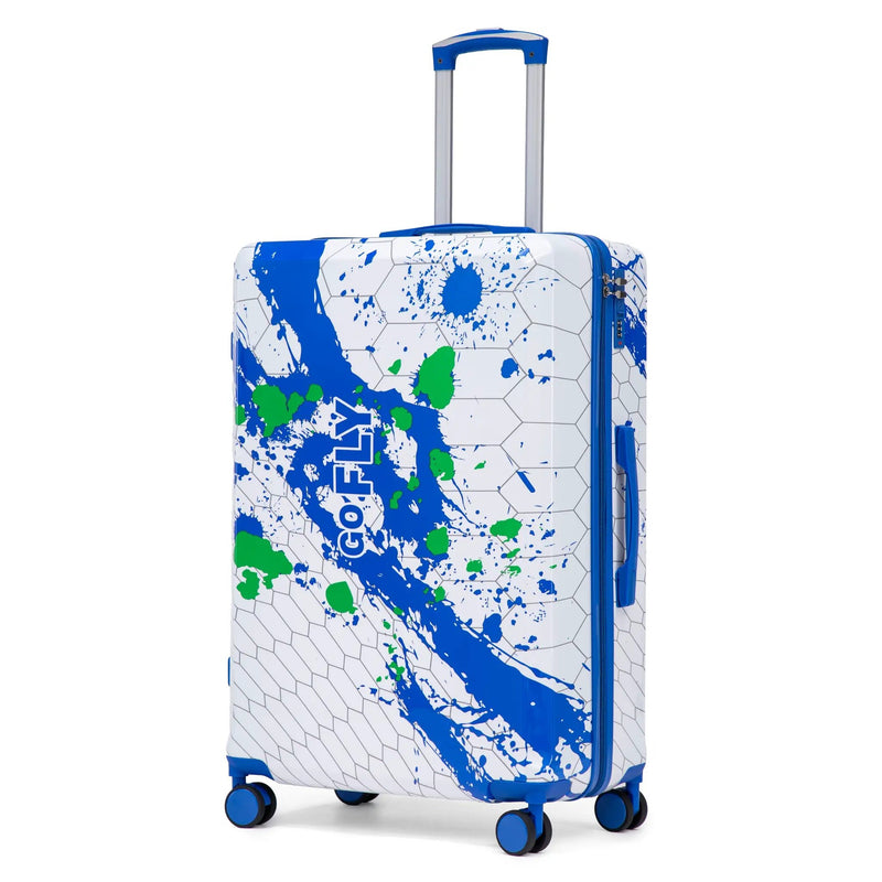28 Inch Hard Case Luggage with Combination Lock by HouseOfZazla