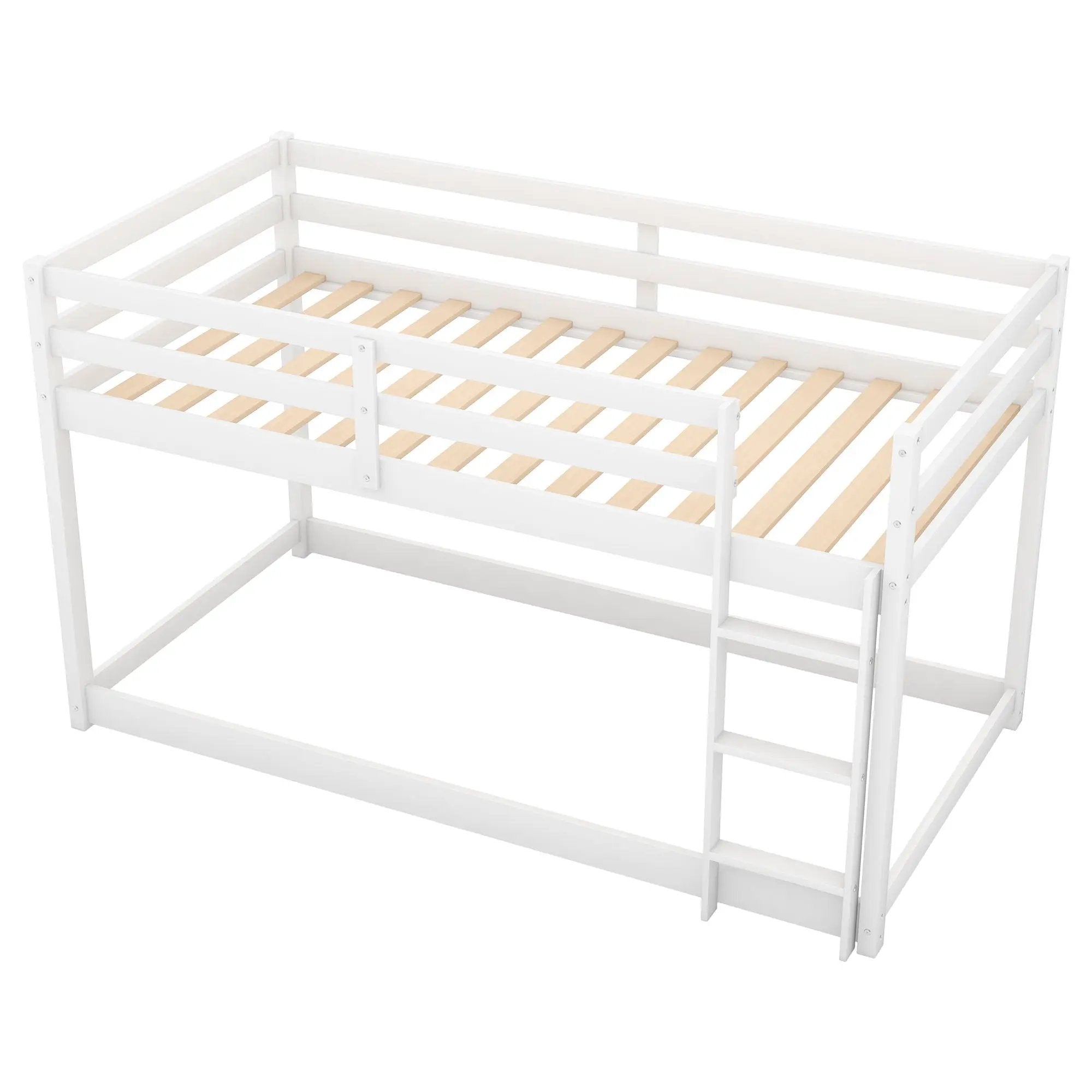 Floor Bunk Bed With Ladder by Unique Piece Furniture