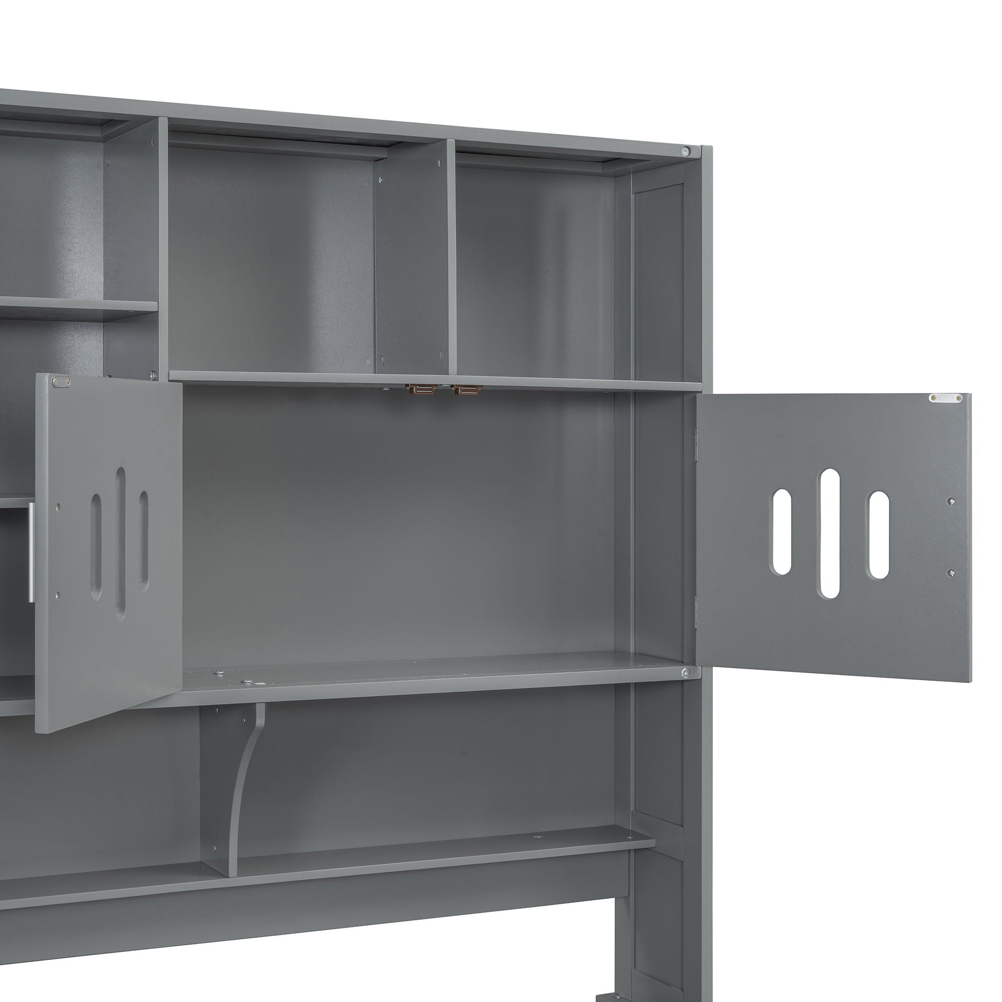 Daybed With All-In-One Cabinet And Shelf by HouseOfZazla
