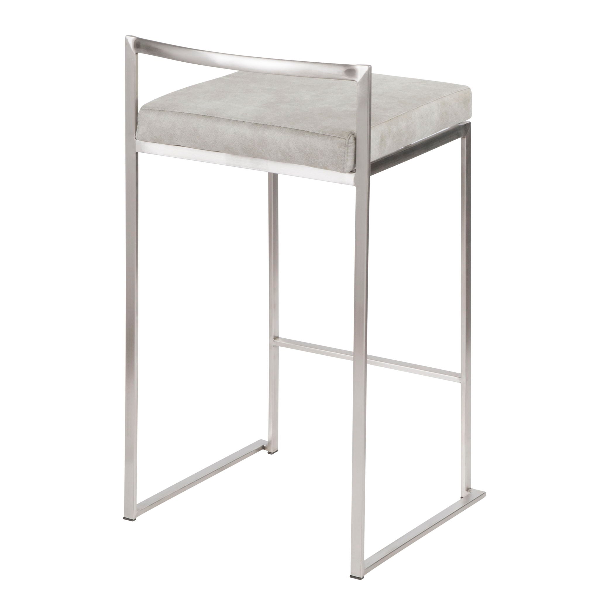 Fuji - Contemporary Elegant Stackable Counter Stool Set by HouseOfZazla