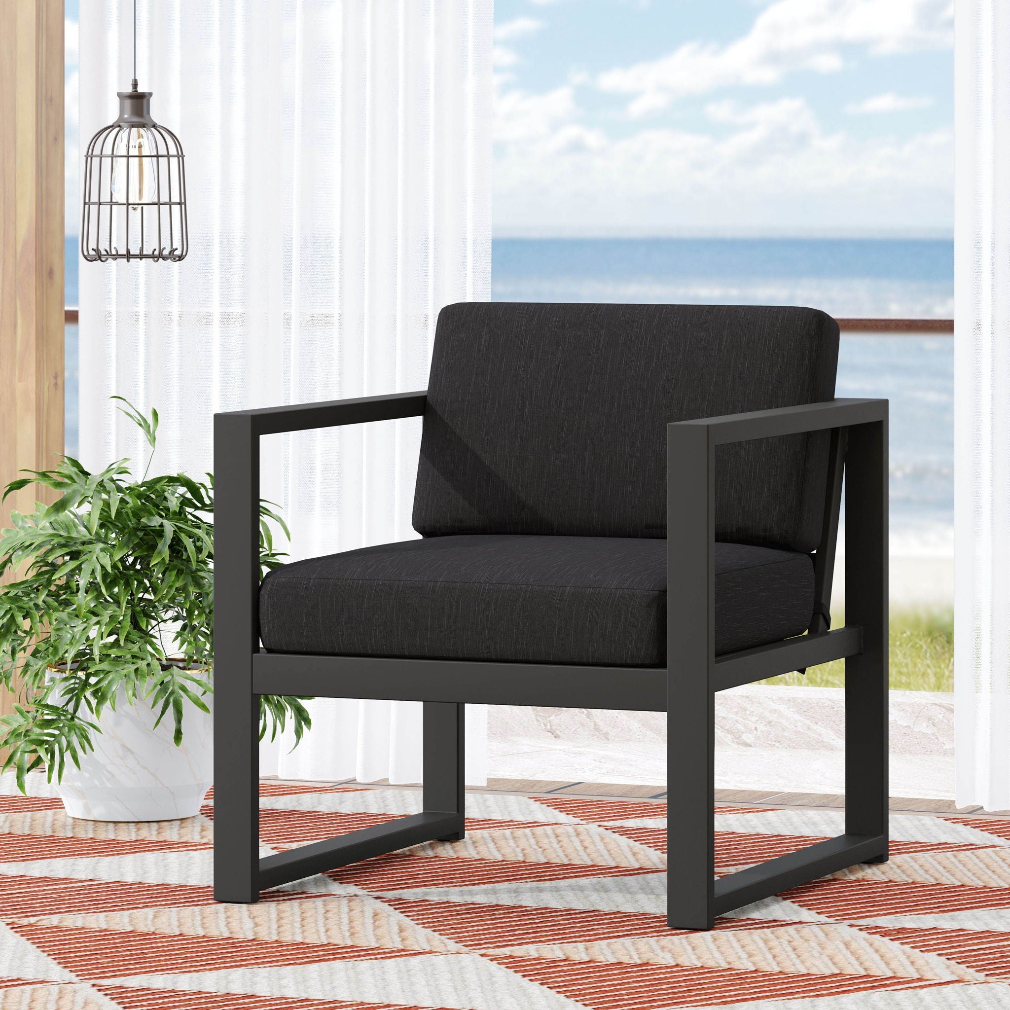 Navan Outdoor Patio Club Chair by HouseOfZazla