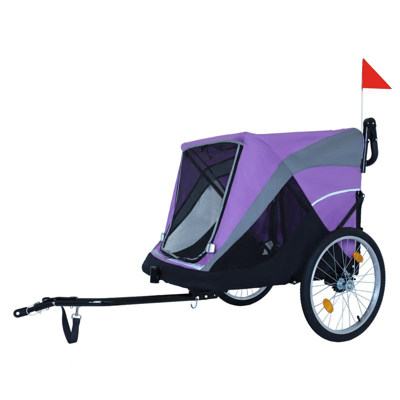 2-in-1 Bike Trailer & Push Cart for Pets by HouseOfZazla