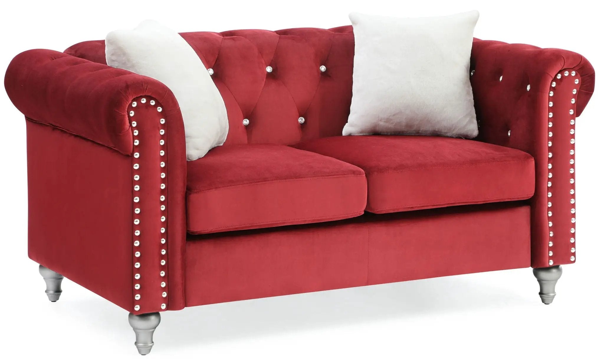 Stylish Contemporary Loveseat by Unique Piece Furniture