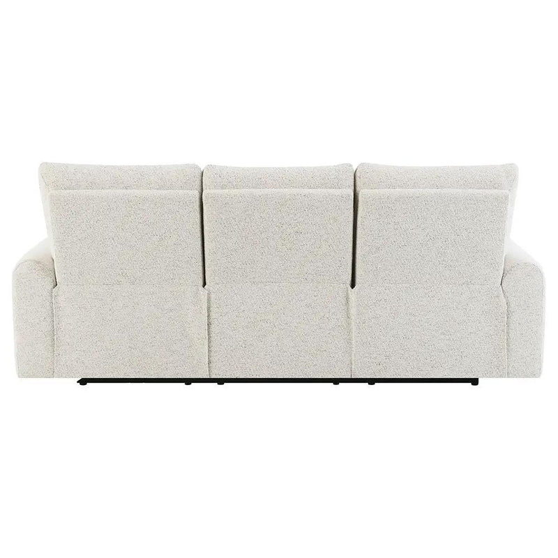 Lalisa - Power Motion Sofa With USB Port - Cream Chenille by Unique Piece Furniture