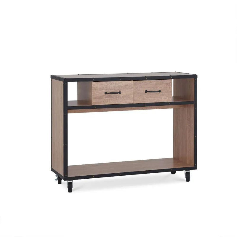 Bemis - Accent Table - Weathered Light Oak by Unique Piece Furniture