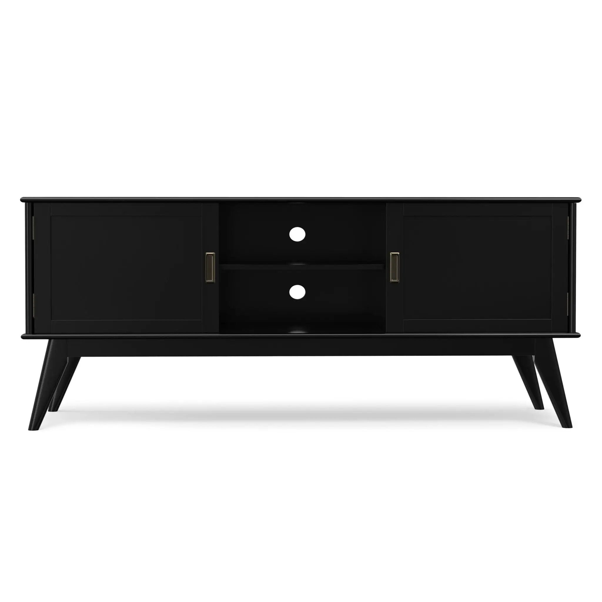 Draper - Handcrafted Mid Century Low TV Media Stand by Unique Piece Furniture